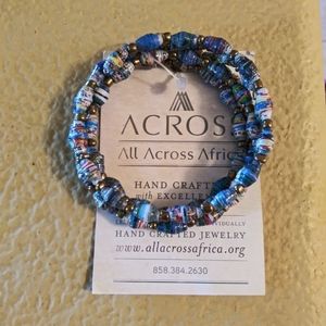 ACROSS African bracelet, multi-color